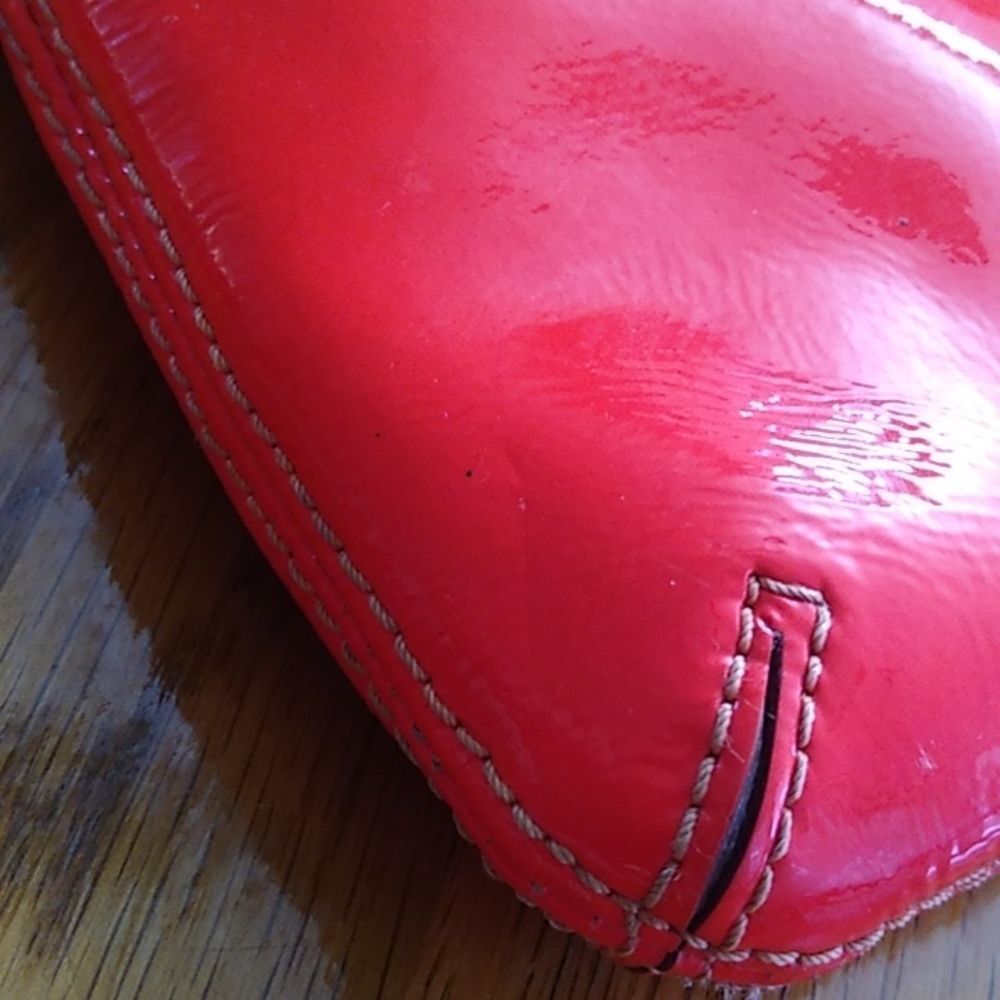 Kate Spade NY Flicker Tenley Neon Orange Bag. - Picture 6 of 6